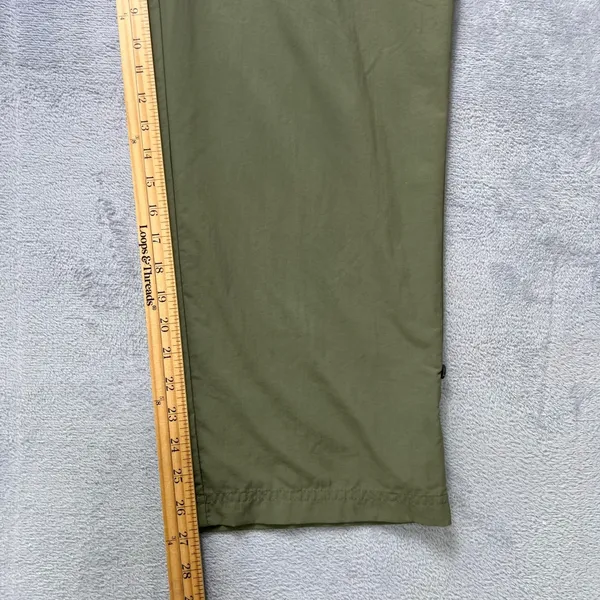 Columbia‎ Women's XL Olive Green Hiking Cargo Pants Lightweight Drawstring Waist - Image 8