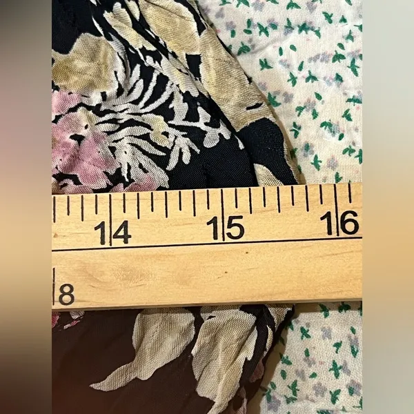 Vintage Starina women’s dress size L floral print - Image 13
