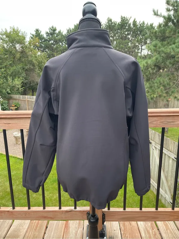 Marmot Gravity Soft Shell Jacket Womens Large Black Full Zip Long Sleeve Zip - Image 4