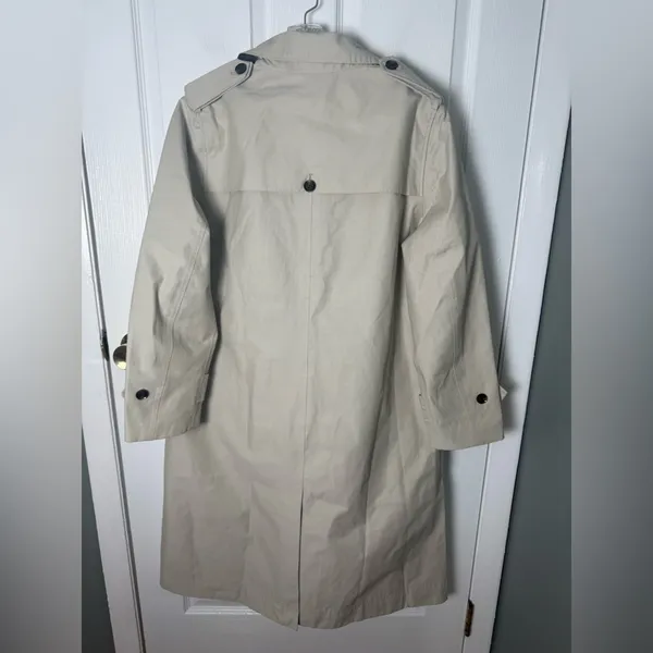 Barbour Camilla Waterproof Trench Coat in Mist 12 - Image 4
