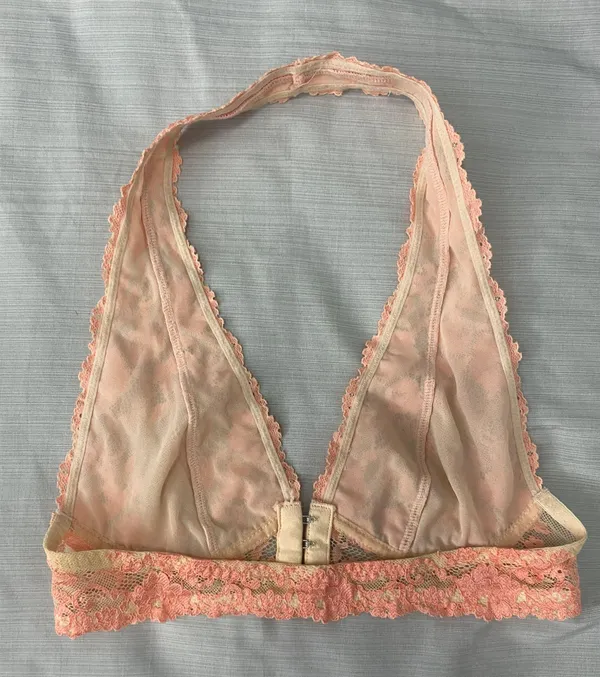 Forever 21 Pink/Nude Lace Bralette - Image 3