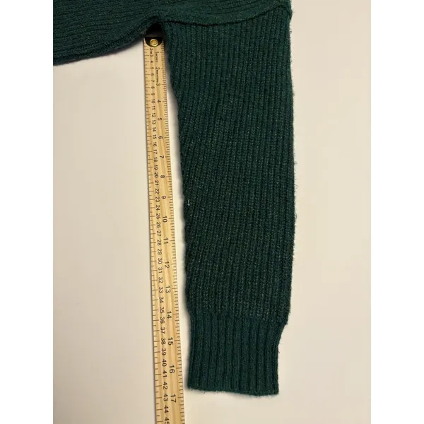 American Eagle Womens Green Knit Sweater Medium Crewneck Soft Casual Pullover - Image 6