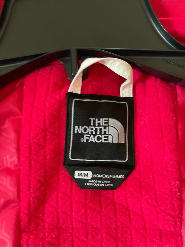 The North Face HyVent RECCO Jacket Women’s Size Medium White/Pink Full Zip - Image 12