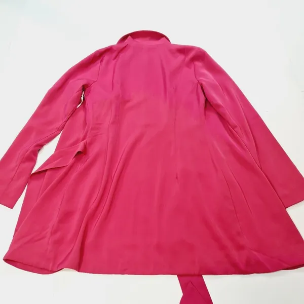 MORE TO COME Halley Blazer Wrap Dress in Hot Pink Small - Image 12