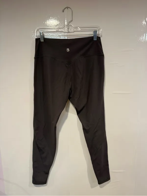 Charcoal no front seam Active Leggings - Comfortable High-Waist buffbunny - Image 4