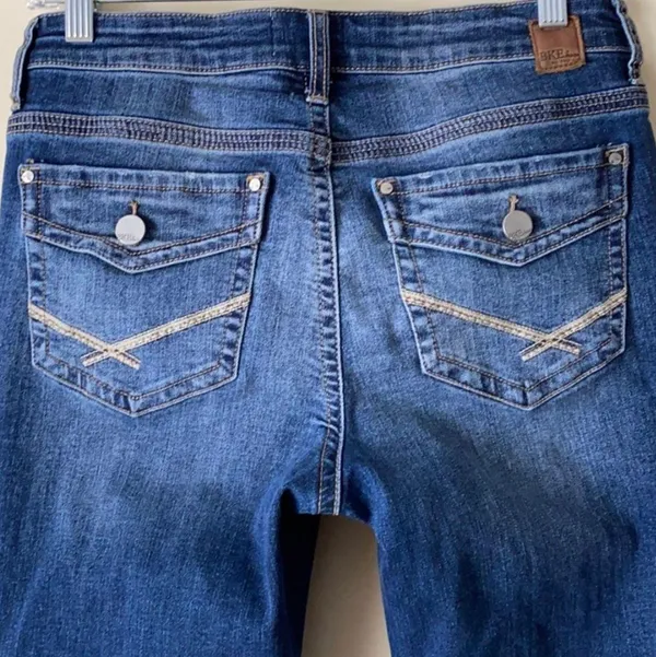 BKE Boot Cut Mid Rise Jeans  - Image 3