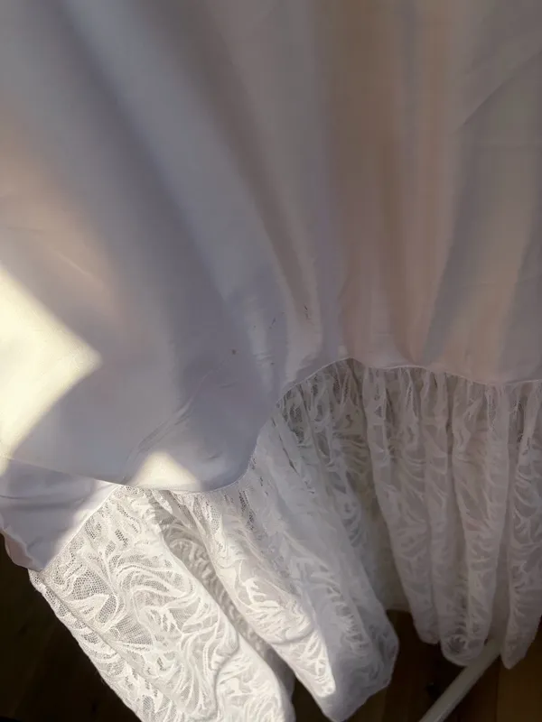 HYPEACH White Silk Slip Dress - Image 5