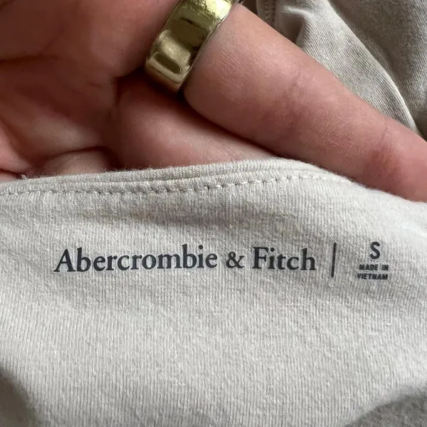 Abercrombie and fitch cotton seamless fabric square bodysuit - Image 3