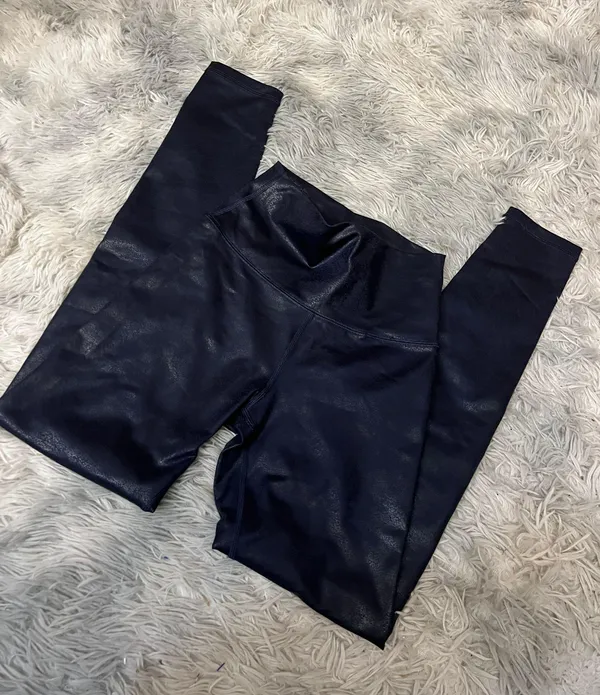 Aerie Navy Sparkle Leggings - Image 6