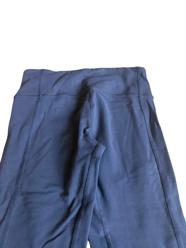 Alo Yoga High-Waisted Moto Leggings Navy Stretch Ankle Length Workout Size XS - Image 10