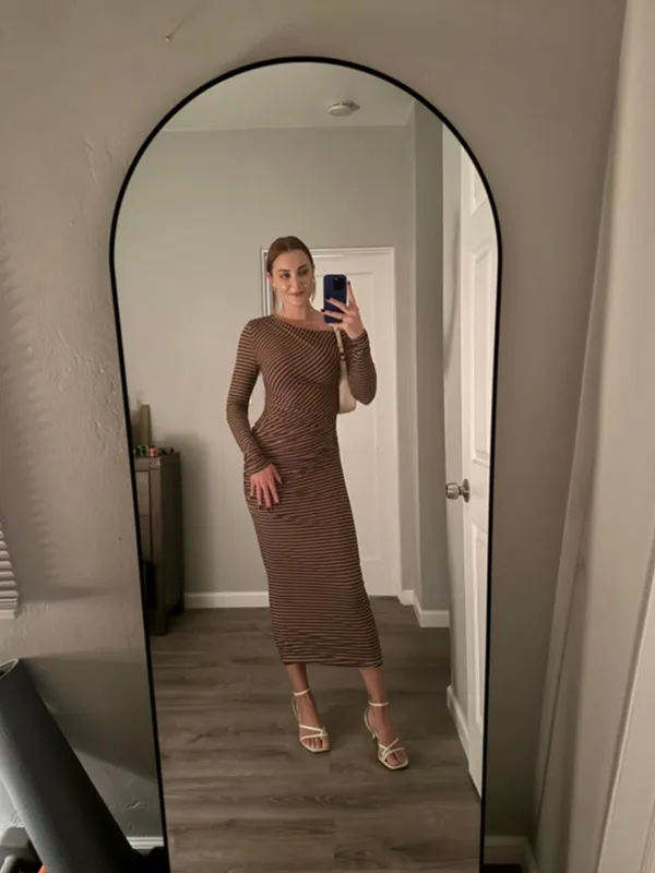Ronny Kobo AnnaMaria One Shoulder Maxi Dress - Image 4