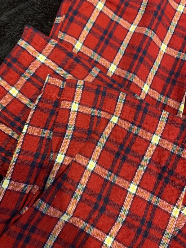 Red Plaid Pants - Image 3