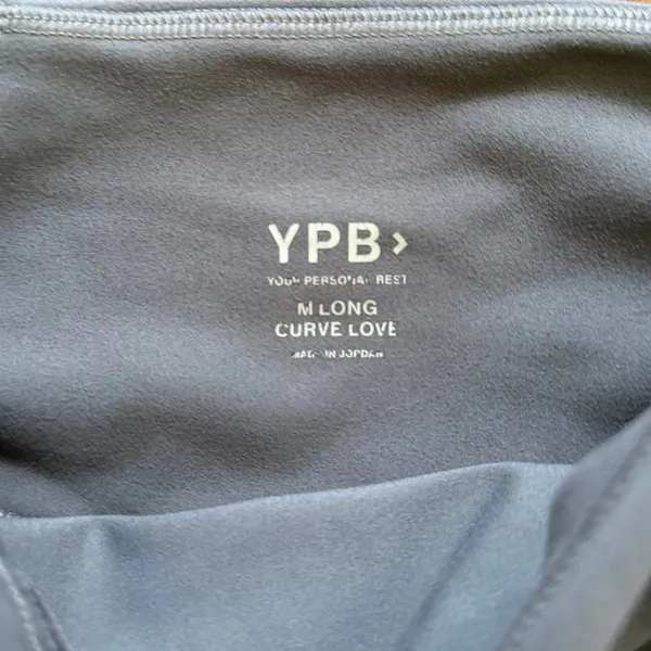 YPB Abercrombie Dark Gray SculptLux High Rise Piping Leggings M Long - Image 3
