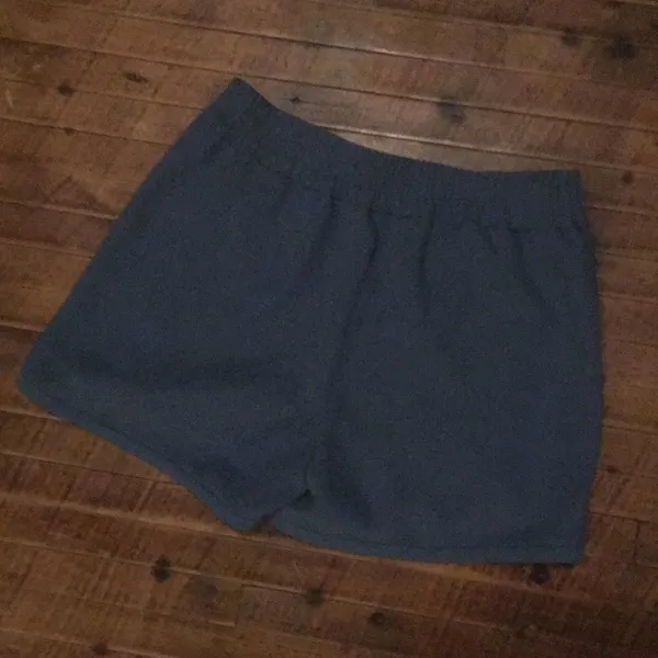 J Crew 0 polyester scalloped trendy preppy chino shorts - Image 2