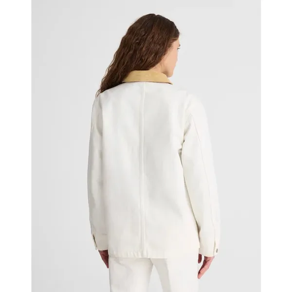Madewell Benjamin Talley Smith The Fairview Barn Jacket in Chalk Wash Small NWT - Image 4