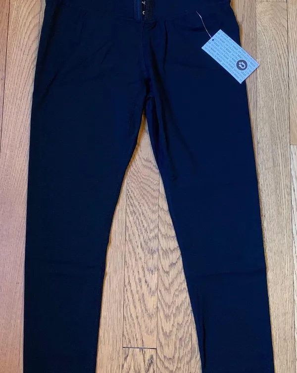 Black High waist Control Tummy Leggings Size L Size L - Image 3