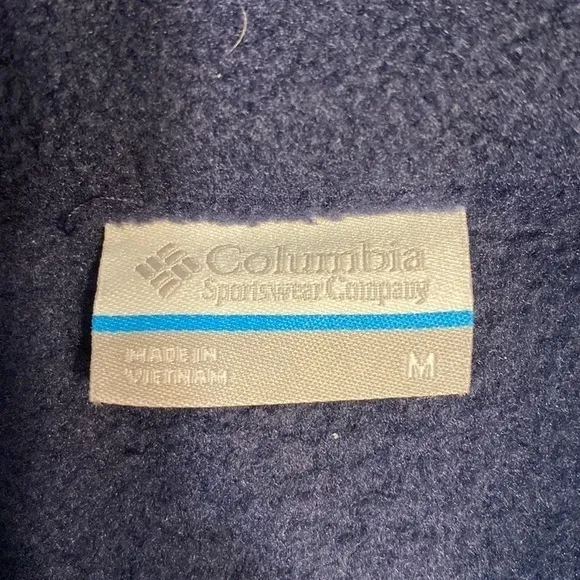 Columbia Women’s Medium Jacket- Blue and Brown Quarter‎ Zip - Image 4