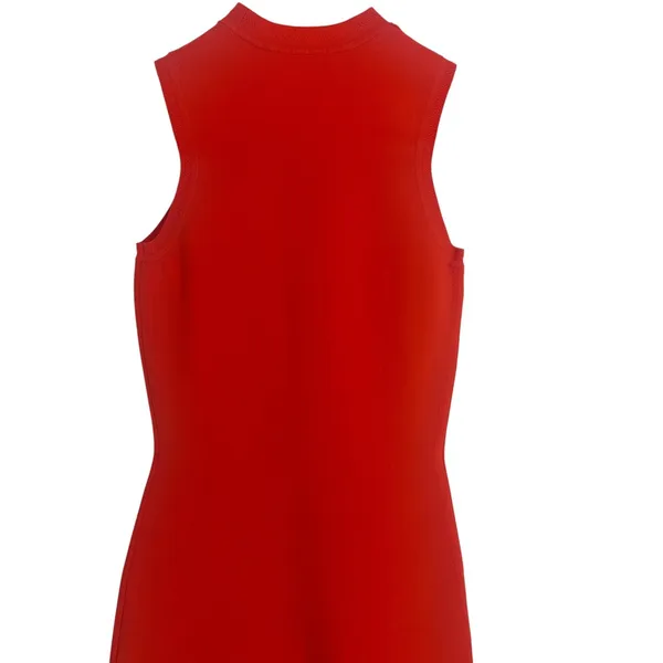 Victoria Beckham VB Body Fitted Red‎ Bodycon Mini Dress Size 0 - Image 11