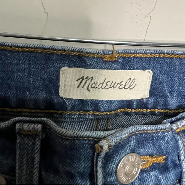 Madewell The Perfect Vintage High Rise Straight‎ Denim Jeans - Image 7
