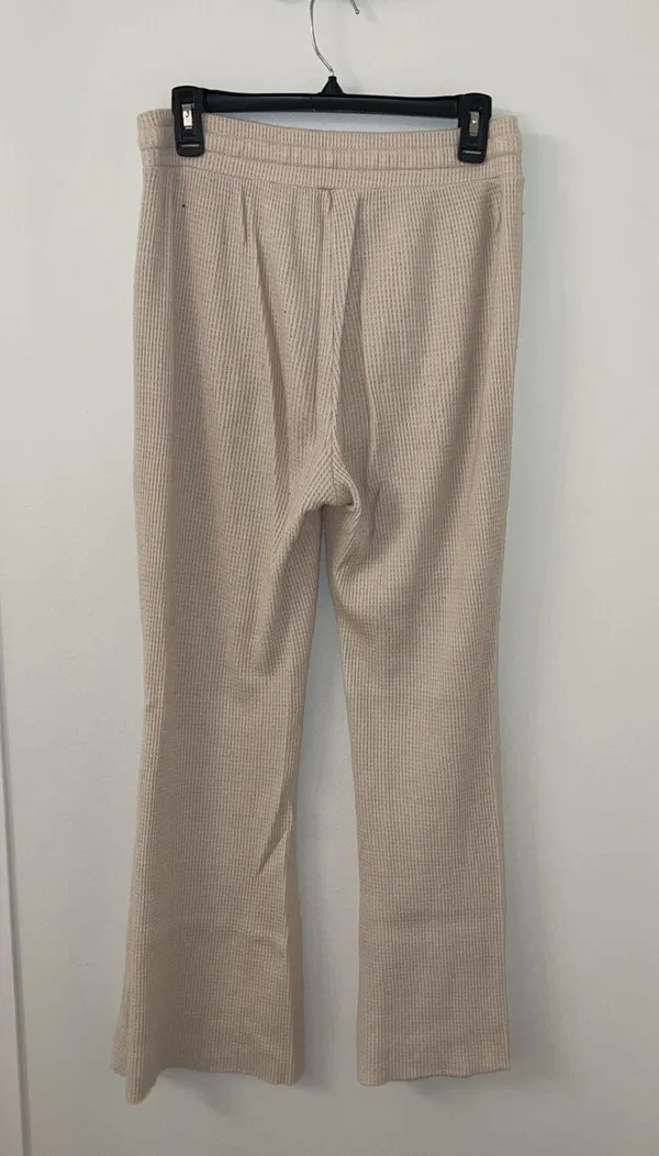 Aerie Waffle High Waisted Flare Pant - Image 2