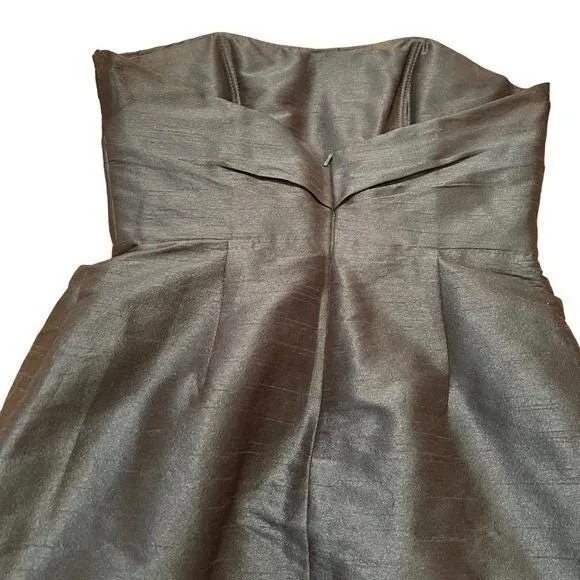 Vintage Jim Hjelm Occasions Women's Size 14 Strapless Dress Dark Turquoise Green - Image 9