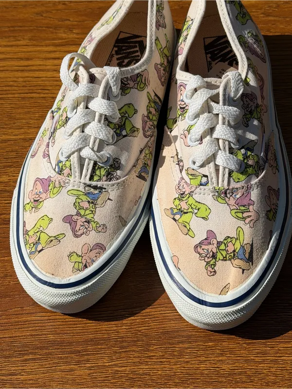 Vans Disney Dopey Print Canvas Sneakers Women’s Casual Shoes Vintage - Image 4