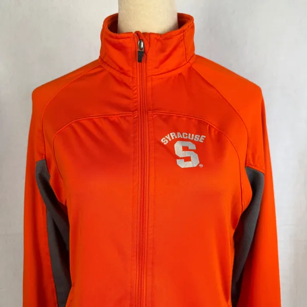 Rivalry Threads Syracuse Orange Full Zip Track Jacket‎ Athletic Activewear Womens Large - Image 2