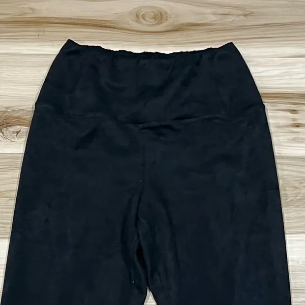 Aritzia Wilfred Free Daria Suede Pant Charcoal Women’s Medium - Image 3
