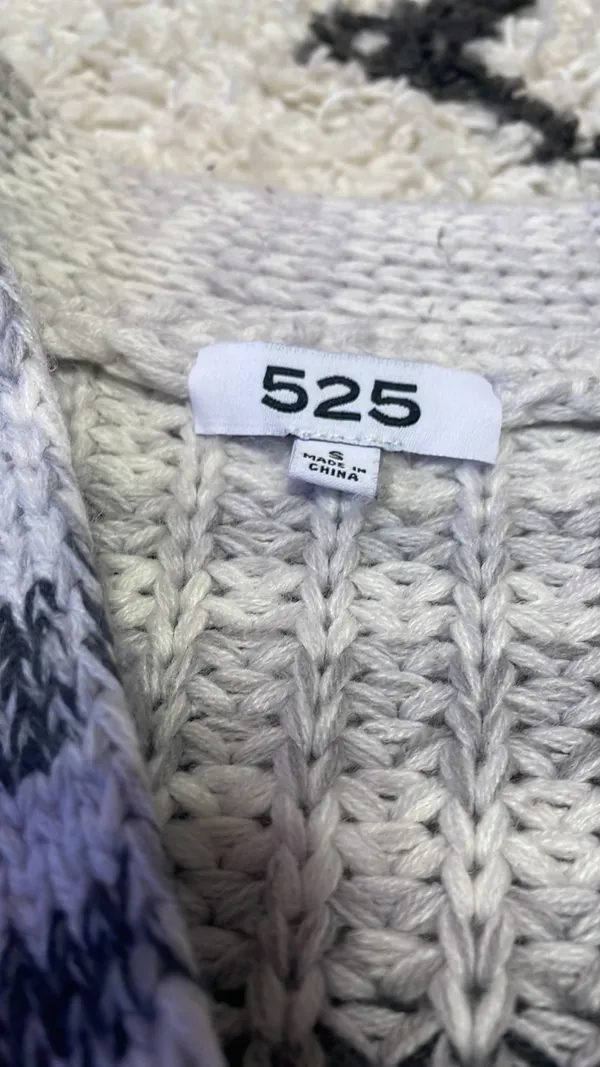 Revolve 525 Marl Yarn Button Cardigan - Image 3