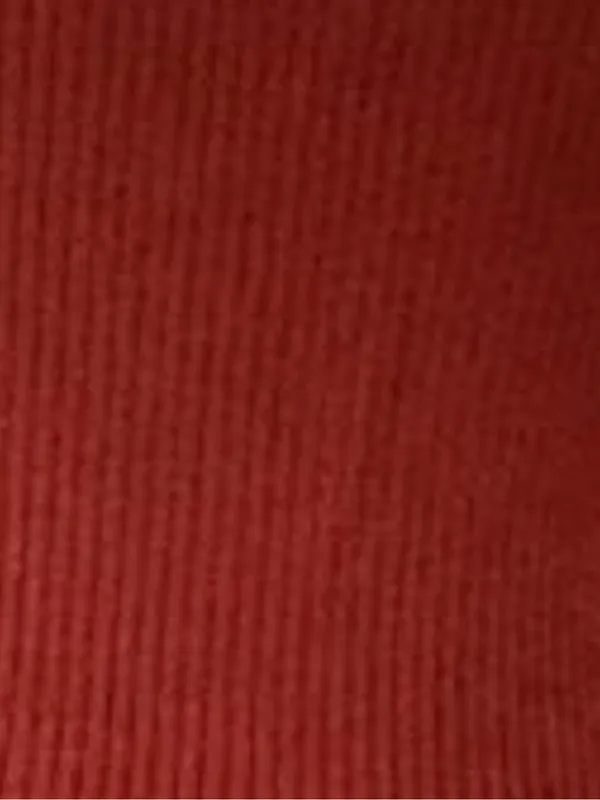 Nine West Rust Scoop Neck Ribbed Knit Sweater - Image 5
