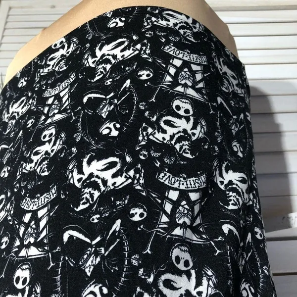 Disney Jack Skellington Nightmare Before Christmas Shirt gothic whimsigoth punk - Image 11