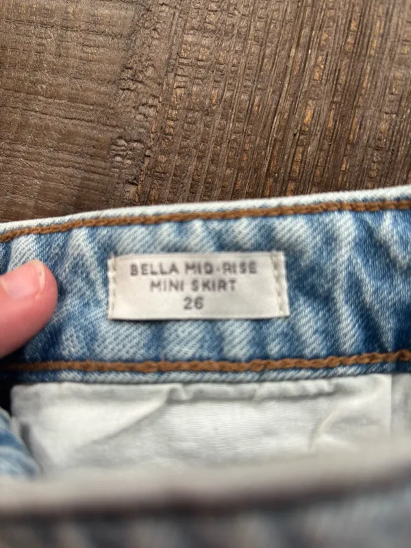 PacSun Mini Jean Skirt 26 - Image 4