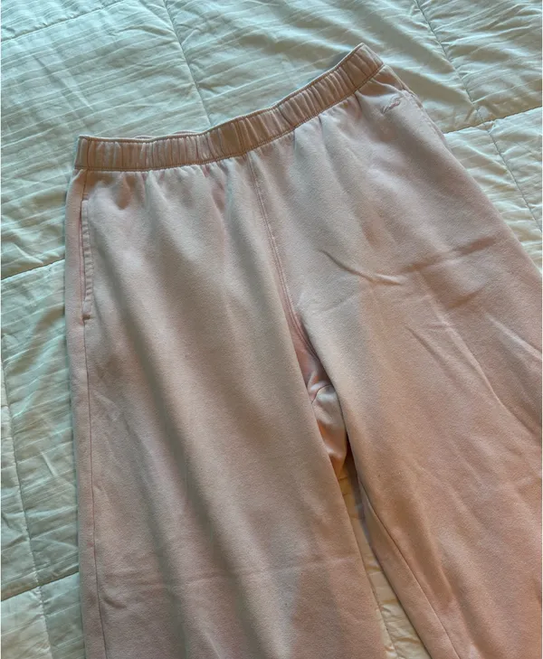 Hollister Pink Wide Leg Sweatpants - Image 4