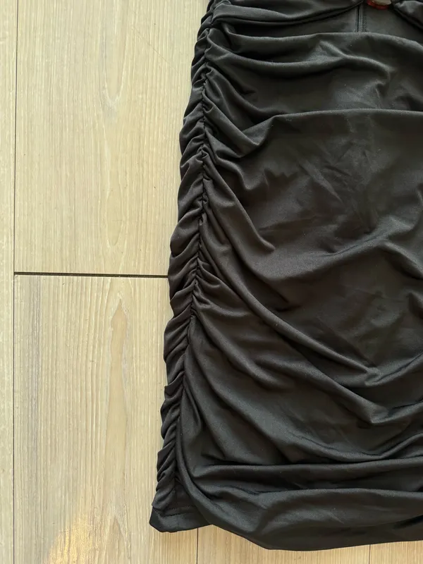 Black Mini Dress - Image 4