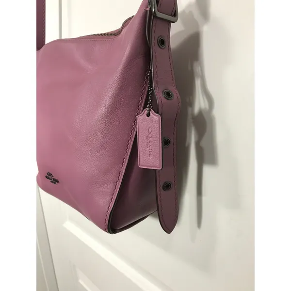 Coach Val Dufflette Leather Crossbody in Primrose. EUC - Image 3
