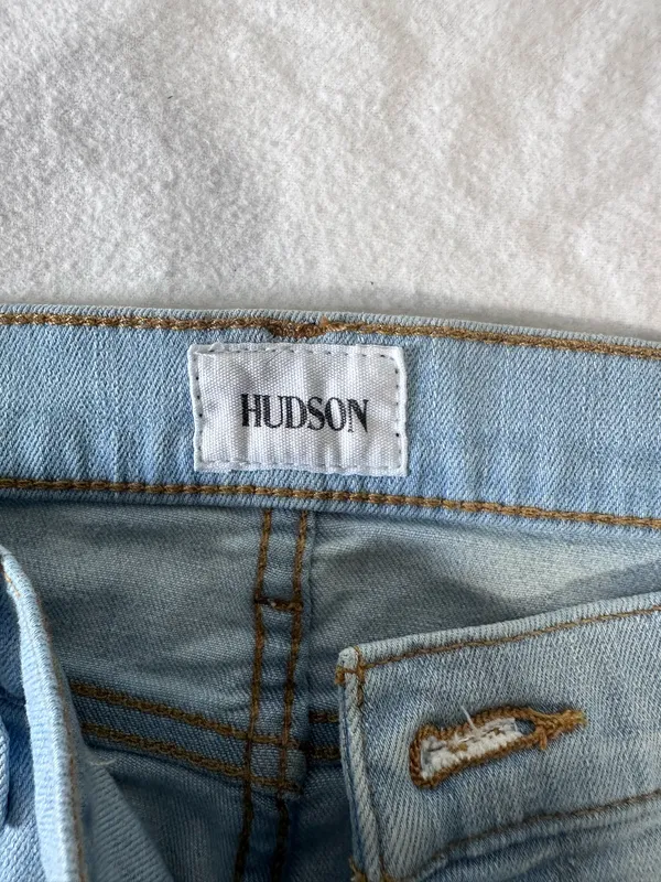 Hudson Krista Super Skinny Women's Light Blue Skinny Jeans size 28 Stretch Soft - Image 7