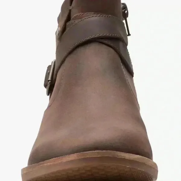 Clarks Women's Camzin Dime Ankle Boot brown , bohemian , chic brown boots - Image 9