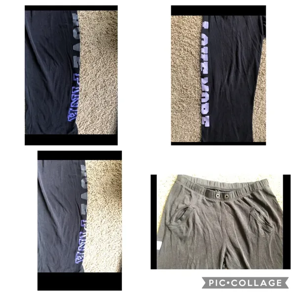 VS pink sweats Sz M - Image 5
