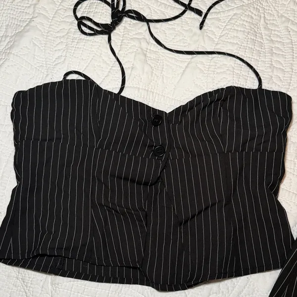 Princess Polly Luca Set Black Stripe - Image 3
