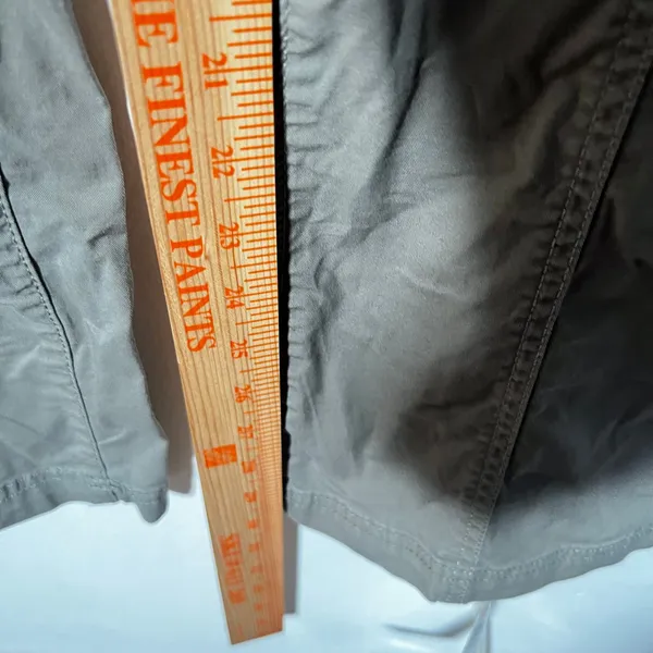 Cotton:On Cargo Pants Women's 2 Khaki Tan Low Rise Flare Y2K Utility - Image 7