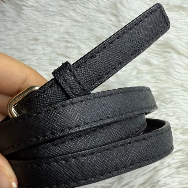 Black Gold Crossbody Replacement Strap - Image 6