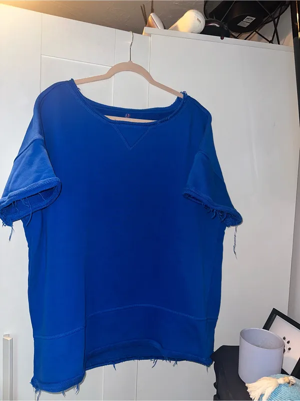 NWOT FREE PEOPLE Movement Cruise Tee- Steller Blue $98 - Image 6