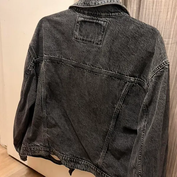 American Eagle black denim jacket - Image 3