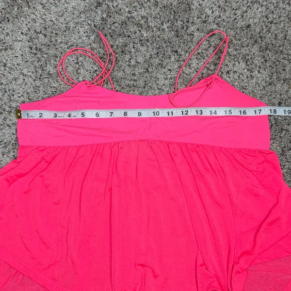 Free People Movement Catch My Drift Tank Top Popsicle Pink Small S OB1264447 - Image 10