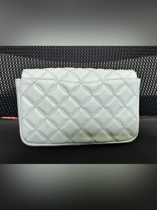 Kate Spade New York Natalia Smooth Quilted Crossbody Bag Crystal Blue - Image 4