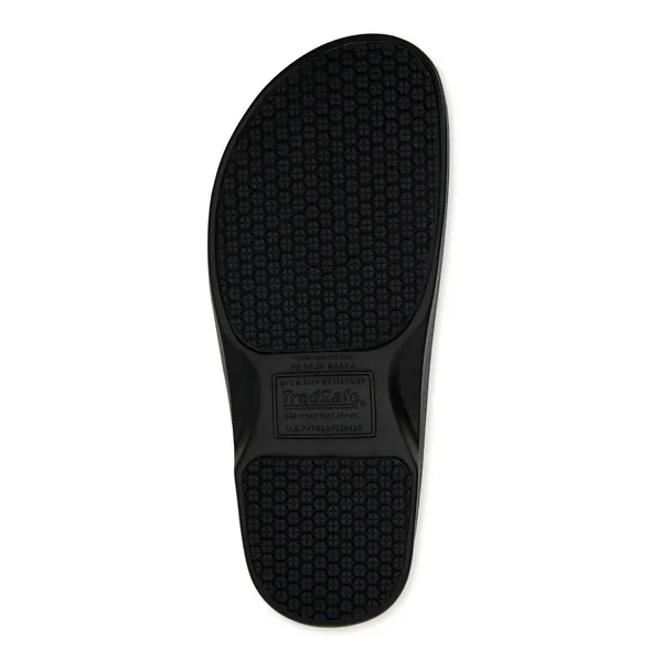 TredSafe Adult Unisex Clogs Sz Womens 5 / Mens 7 Black Caspian Resistant Slip-On - Image 9