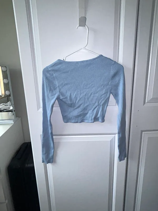 Garage Chandail LS crop sweater w/ ring - Image 2