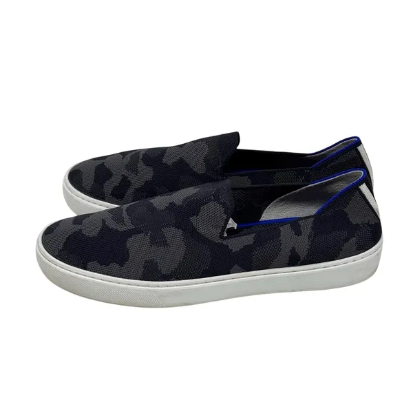 Rothy’s Gray Camo The Original Slip-On Sneakers Size 10 - Image 2