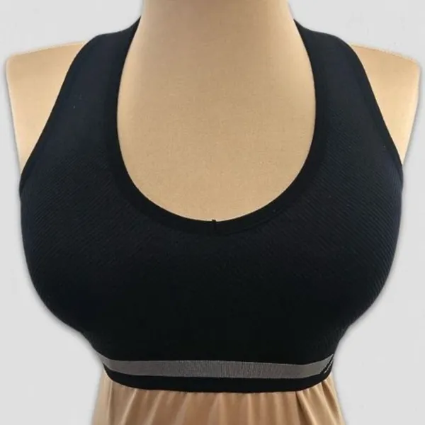 New Balance Black Racerback Sports Bra Size Small - Image 4