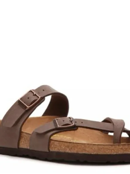 Birkenstock Brown Mayari Mocha Sandals - Image 3